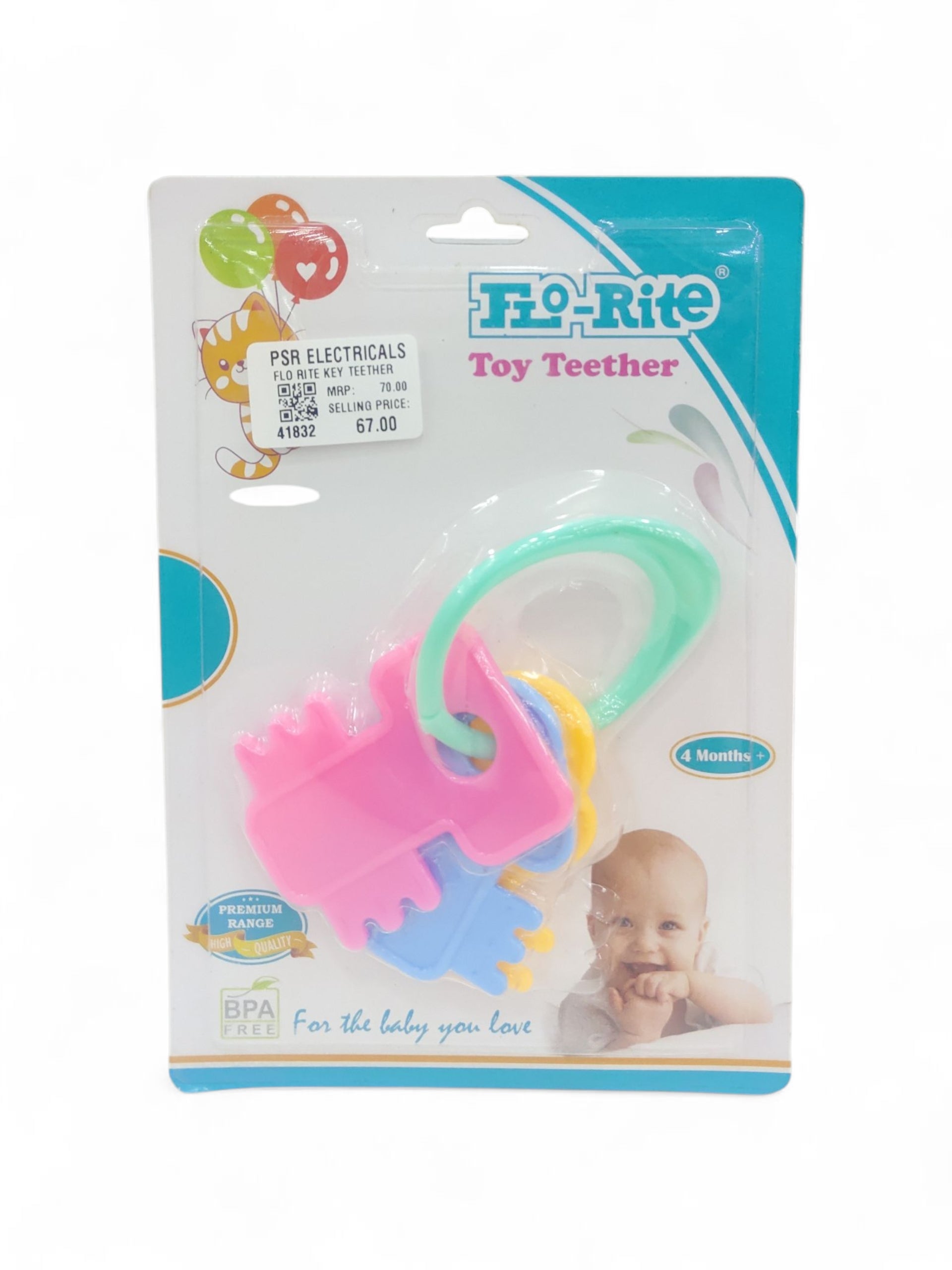 FLO RITE KEY TEETHER FLO RITE KEY TEETHER
